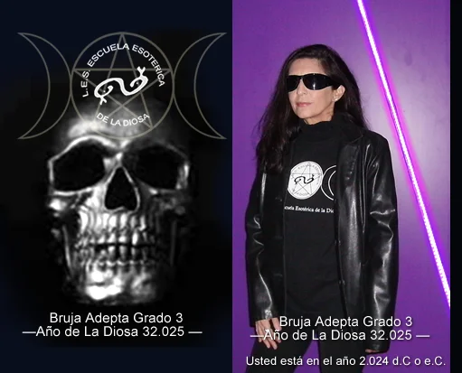 Mujer Búho Blanco creadora del evento Bs As Samhain